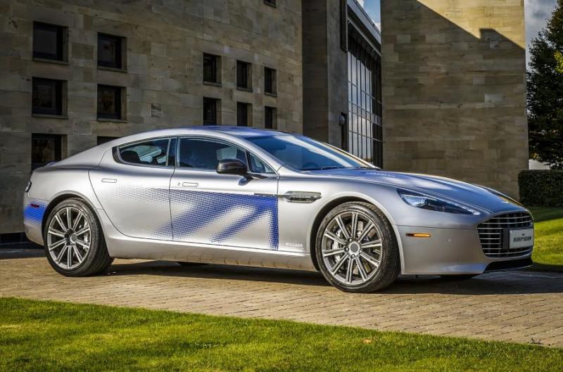 Aston Martin представил электрокар RapidE